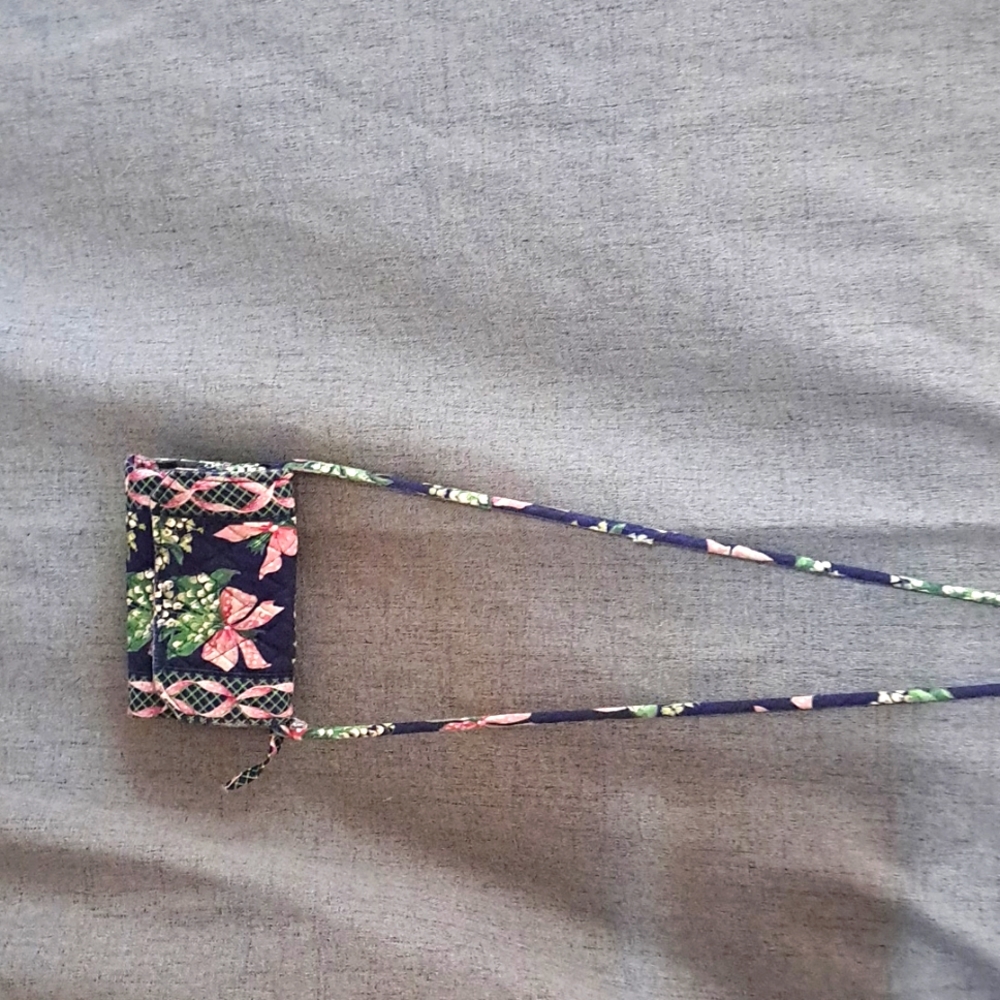 Vera Bradley Pink Ribbon Wallet on a String